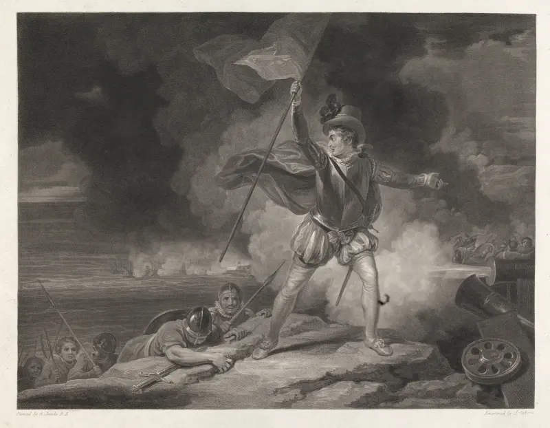 Som ni behagar; akt II, scen VII; Mannens sju åldrar (fjärde åldern) av Robert Smirke