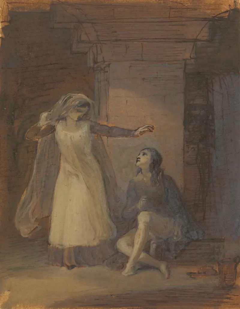 Claudio and Isabella av Robert Smirke