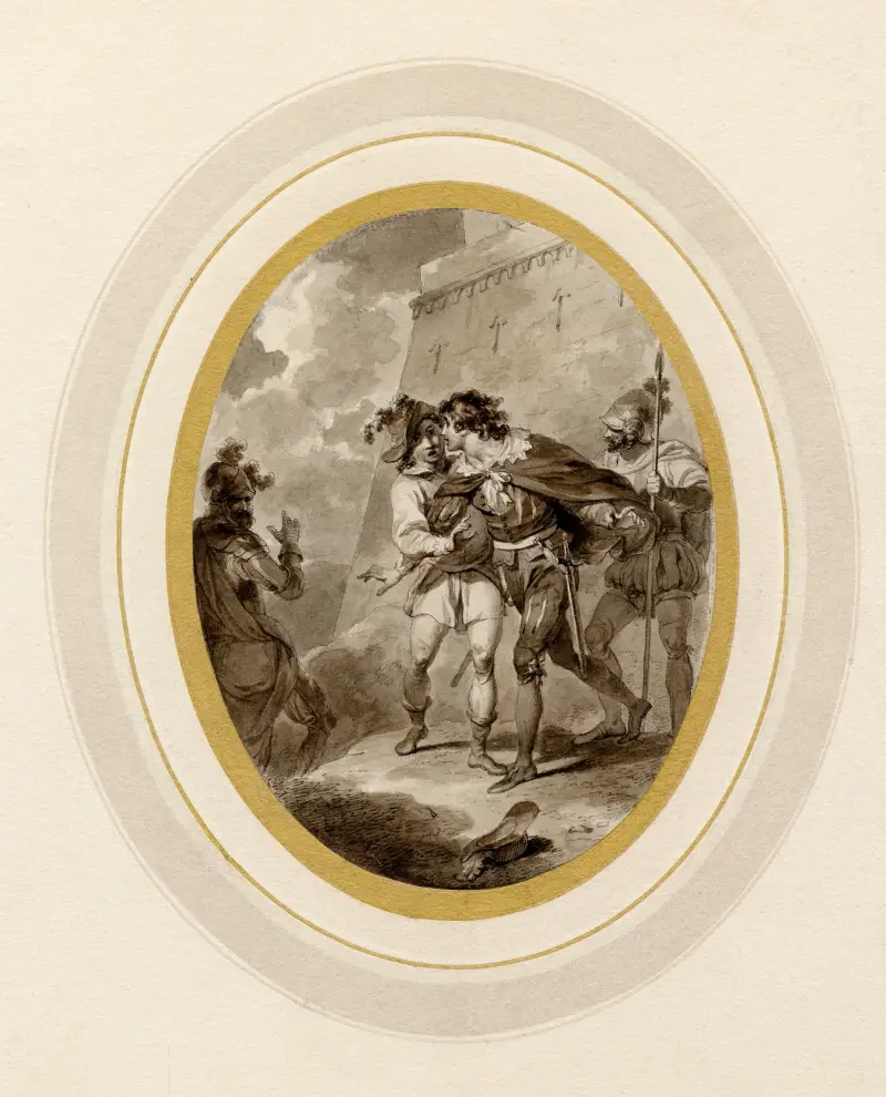 Hamlet, I, 4, Robert Smirke