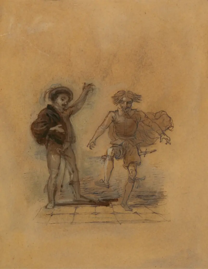 Malvolio tańczący, Robert Smirke