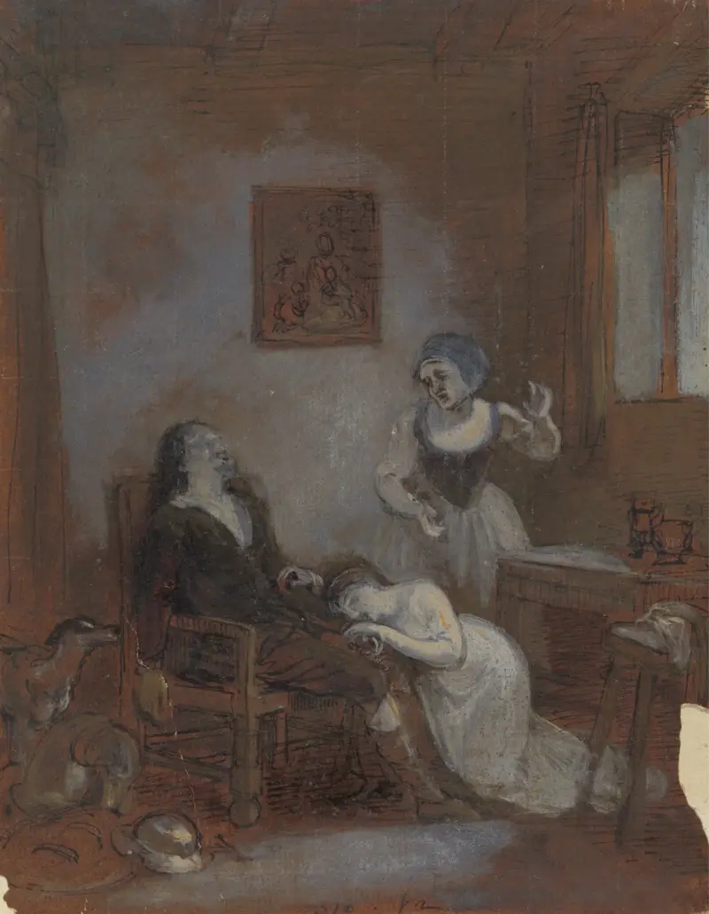 One from Illustrations to Shakespeare av Robert Smirke