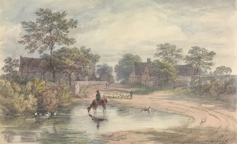 One from Illustrations to Shakespeare av Robert Smirke