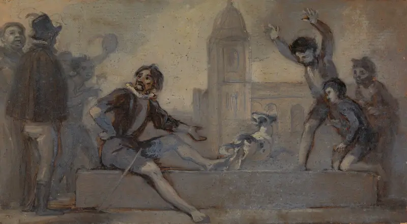 Jedna z Ilustrací k Shakespearovi, Robert Smirke