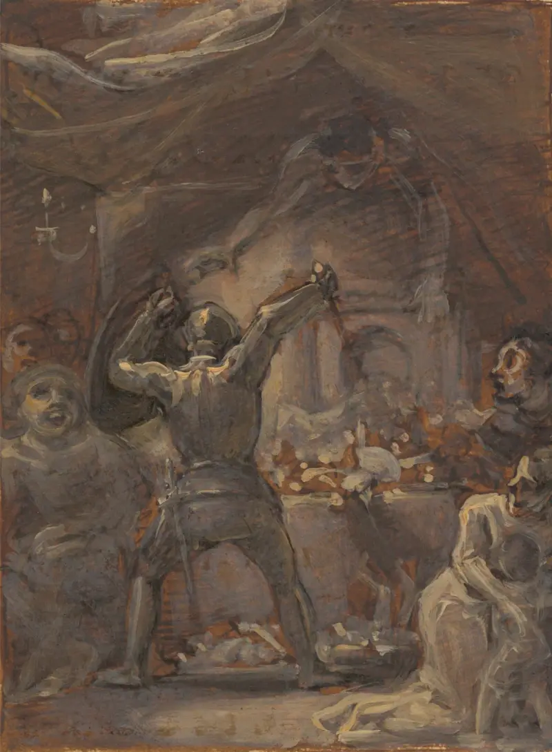 One from Illustrations to Shakespeare av Robert Smirke
