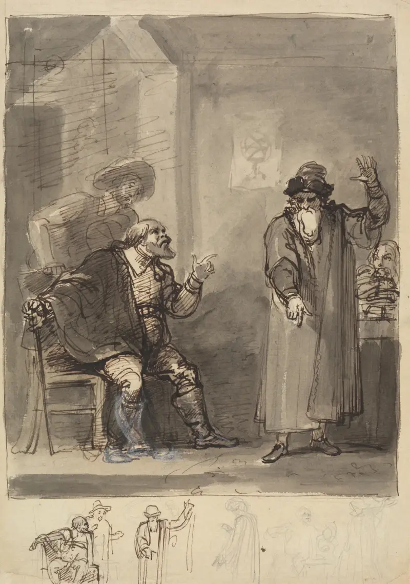 Illustration zu Shakespeare 40 von Robert Smirke