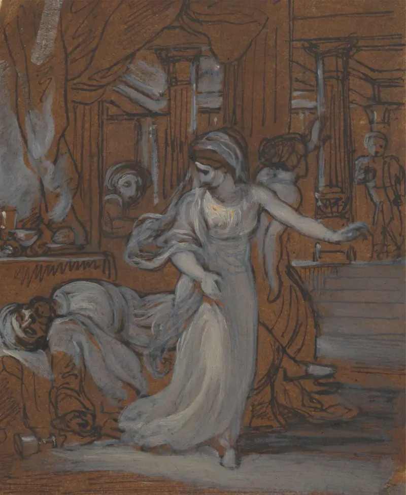 Jedna z ilustracji do Szekspira – nr 19, Robert Smirke