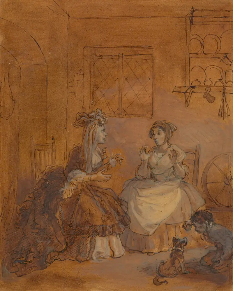 Jeden z ilustrací k Shakespearovi – č. 34, Robert Smirke
