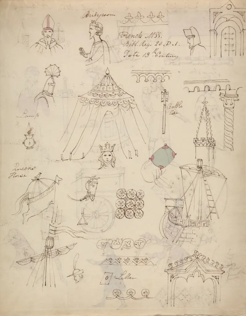 Studies From a French MSS Bible Registry av Robert Smirke