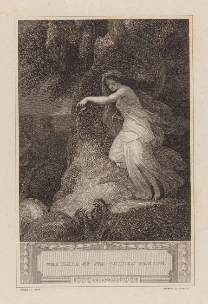 The Rape of the Golden Fleece av Robert Smirke