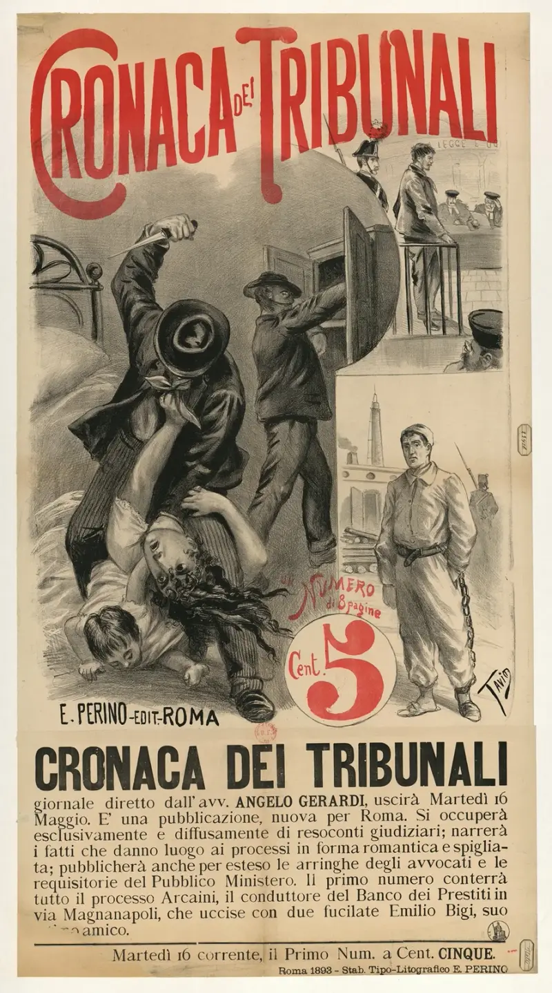 Cronaca dei tribunali av Ottavio Rodella Tavio