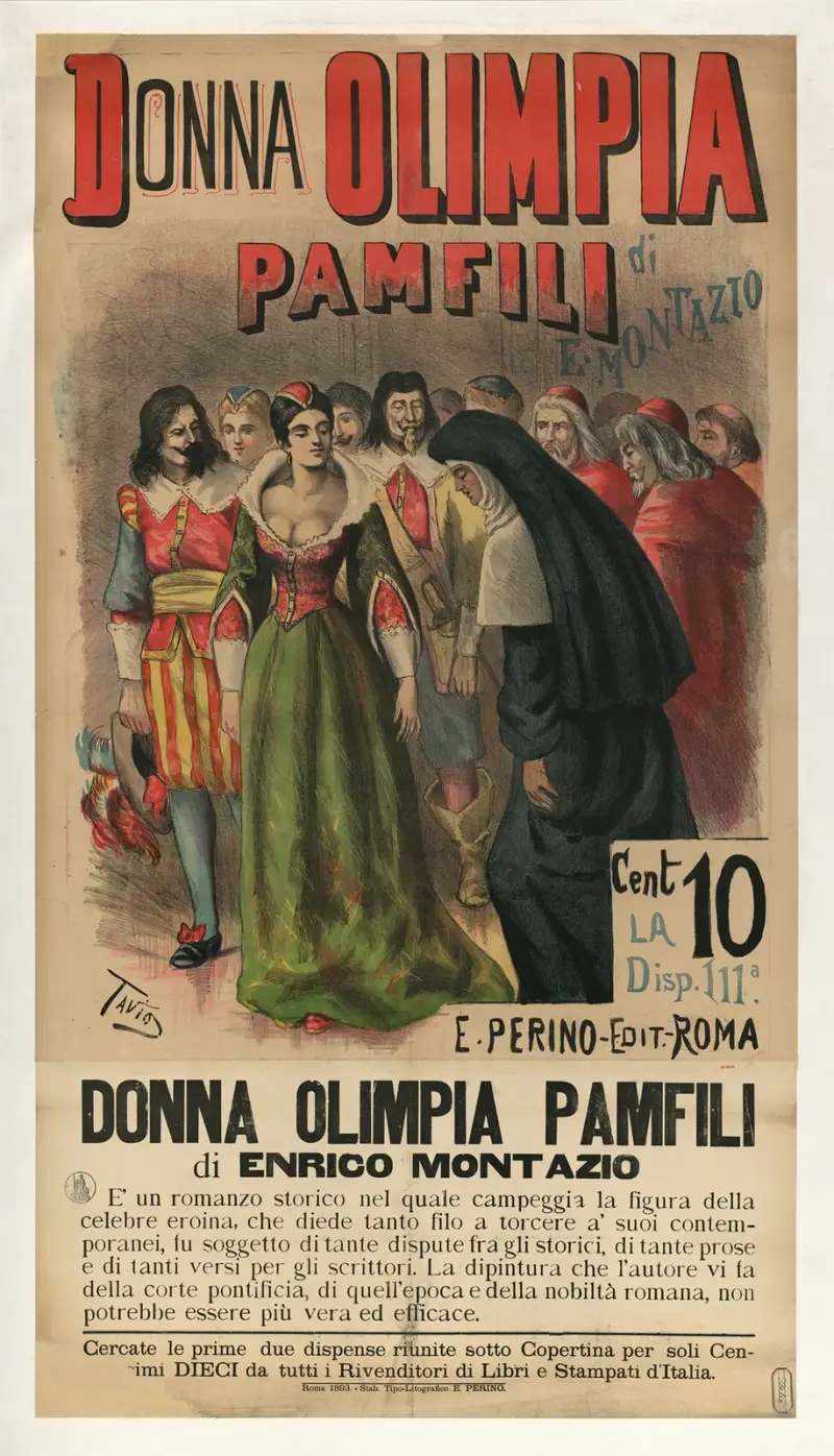 Donna Olimpia Pamfili di E Enrico Montazzio av Ottavio Rodella Tavio