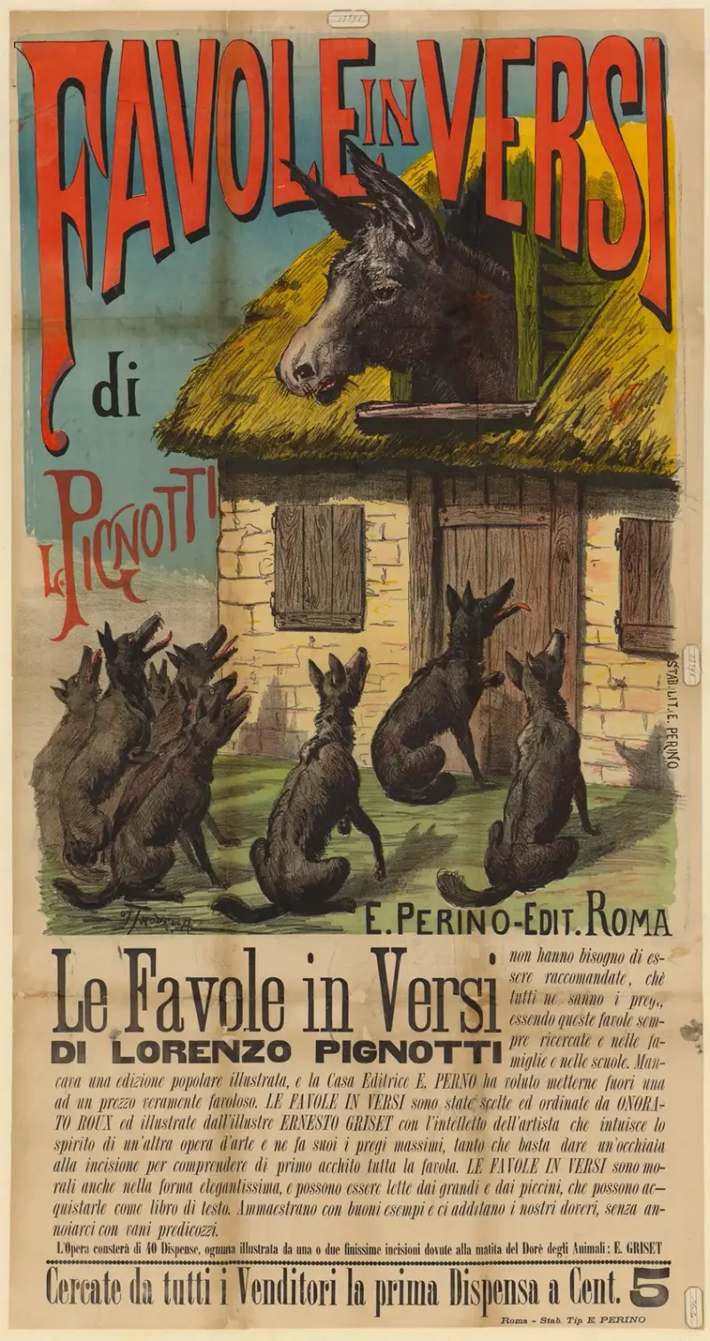 Favole ( Fables) in versi di L. Pignotti av Ottavio Rodella Tavio