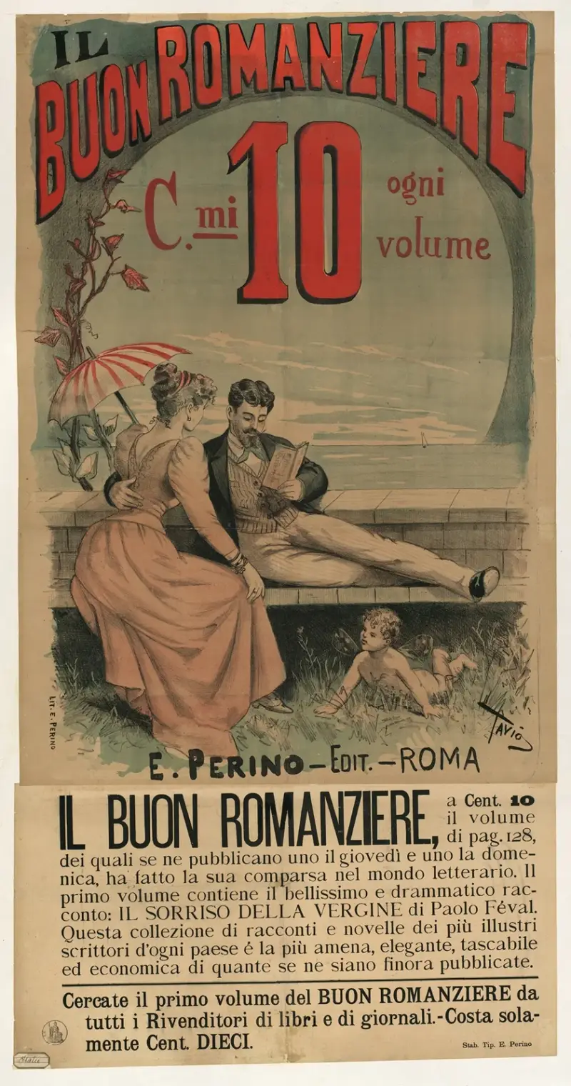 Il Buon Romanziere collection il sorrizo della Vergine di Paolo Féval av Ottavio Rodella Tavio