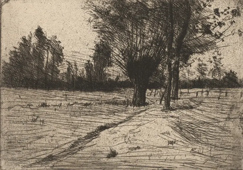 Landschaft mit Bäumen von Roderic O'Conor