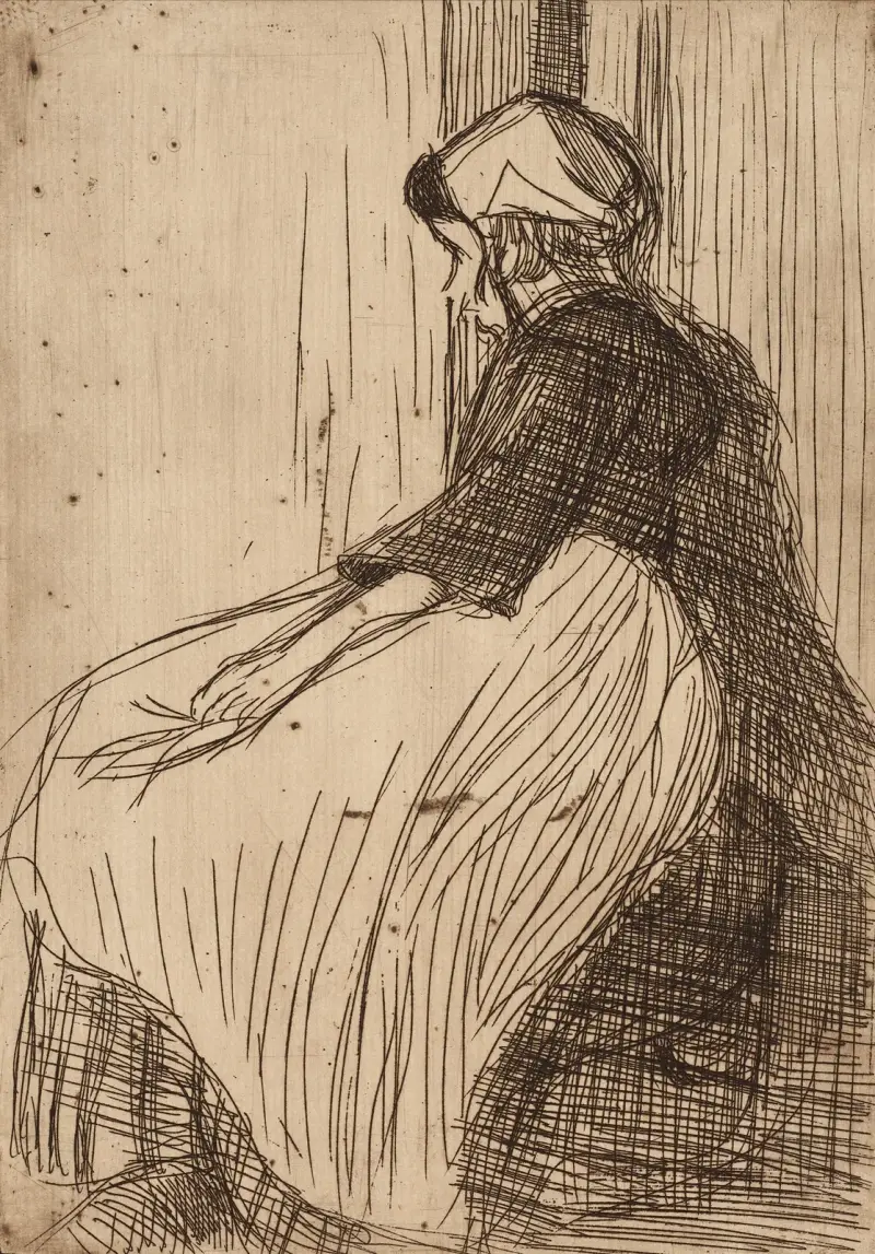Bretonische Bäuerin von Roderic O'Conor