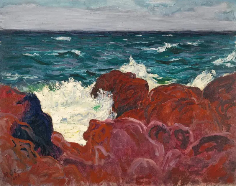 Rudé skály a moře, Roderic O'Conor