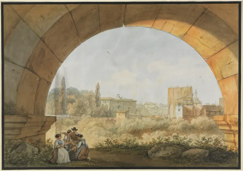Termy Tytusa w Rzymie, Abraham-Louis-Rodolphe Ducros