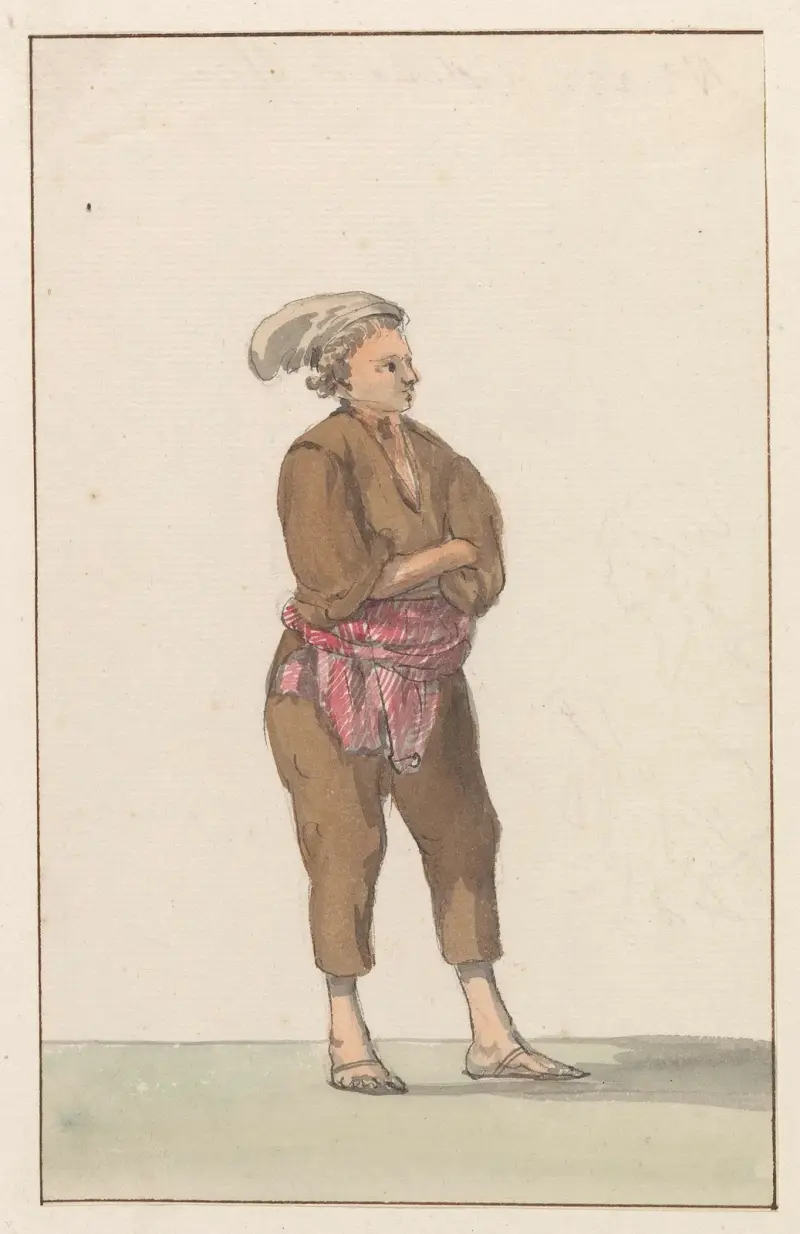 Dräkter från ön Gozo av Abraham-Louis-Rodolphe Ducros