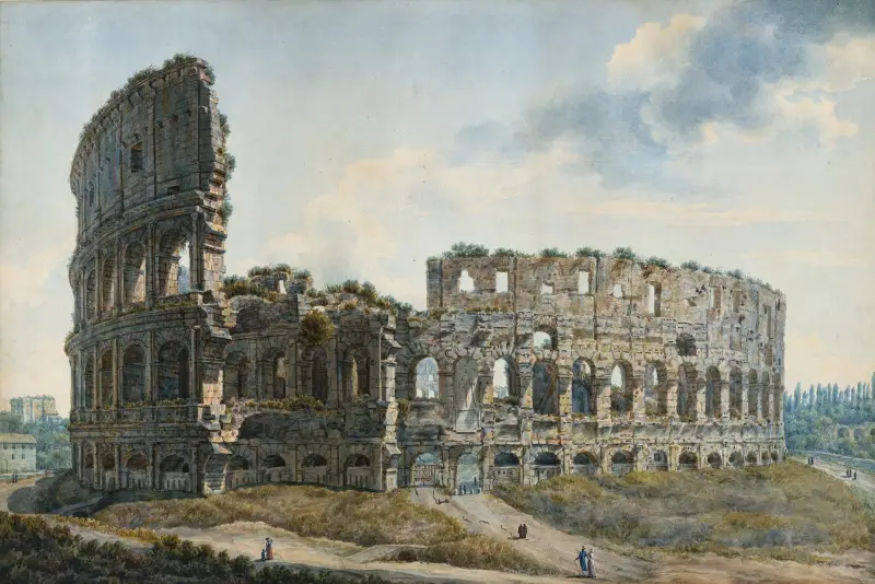 Koloseum w Rzymie, Abraham-Louis-Rodolphe Ducros