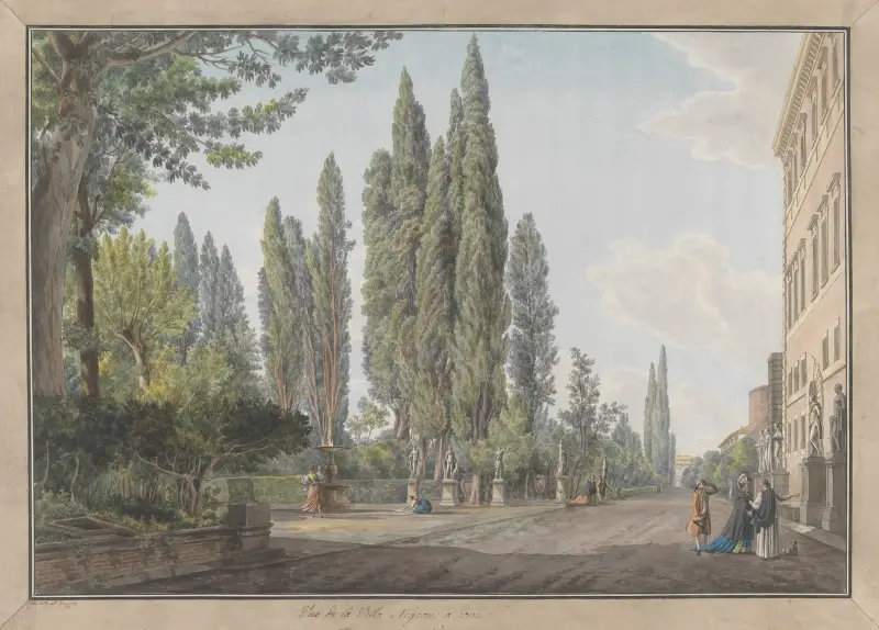Villa Montalto Negroni av Abraham-Louis-Rodolphe Ducros