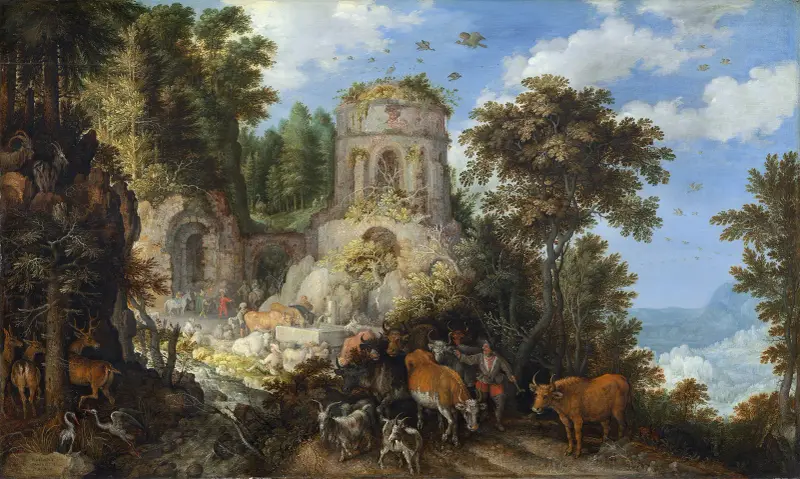 Krajina s útěkem do Egypta, Roelant Savery