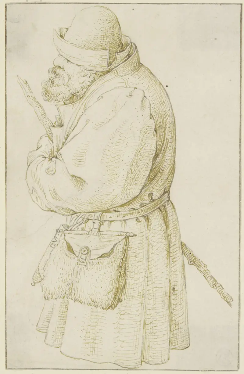 Peasant with a Staff av Roelant Savery