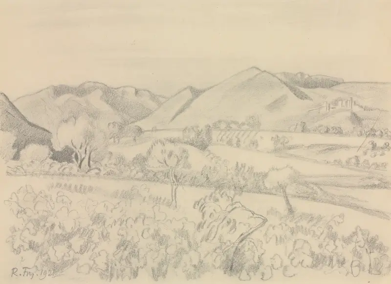 Pejzaż, Roger Fry