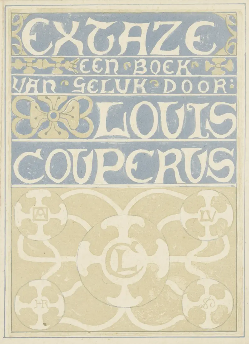 Bokomslag till Louis Couperus, Extaze; en bok om lycka av Richard Nicolaüs Roland Holst