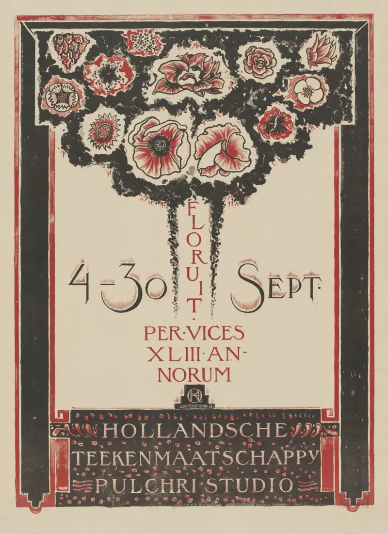 Hollandsche Teekenmaatschappij Pulchri Studio 4-30 Sept. av Richard Nicolaüs Roland Holst
