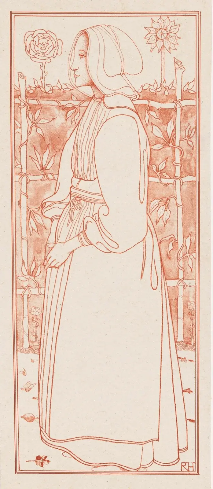 Flicka från Huizen av Richard Nicolaüs Roland Holst