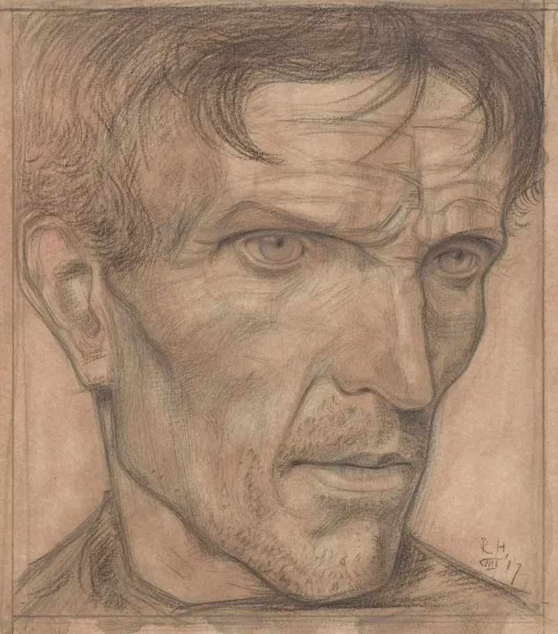Kopia av en man av Richard Nicolaüs Roland Holst