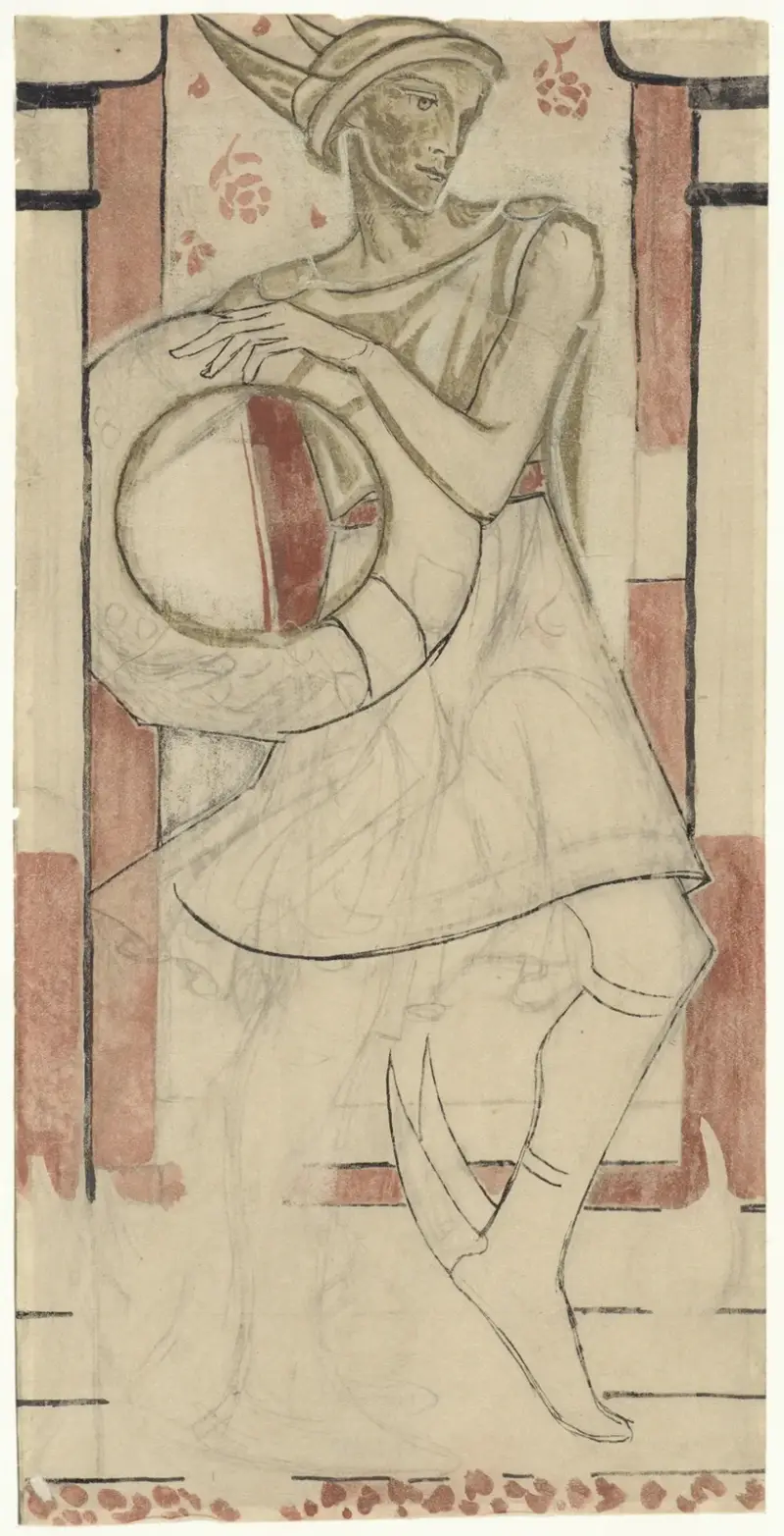 Mercurius, hedersbevis för trogen tjänst, Calvé, Delft av Richard Nicolaüs Roland Holst