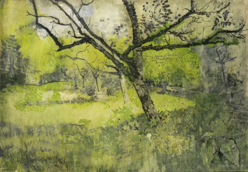 Obstgarten bei Eemnes von Richard Nicolaüs Roland Holst