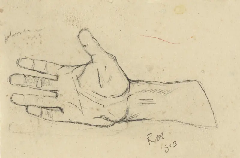 Högerhand av Richard Nicolaüs Roland Holst
