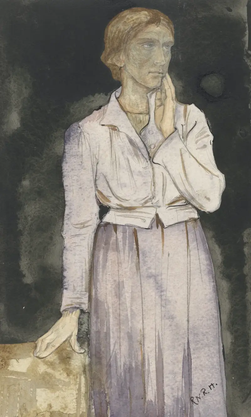Stehende Frau von Richard Nicolaüs Roland Holst