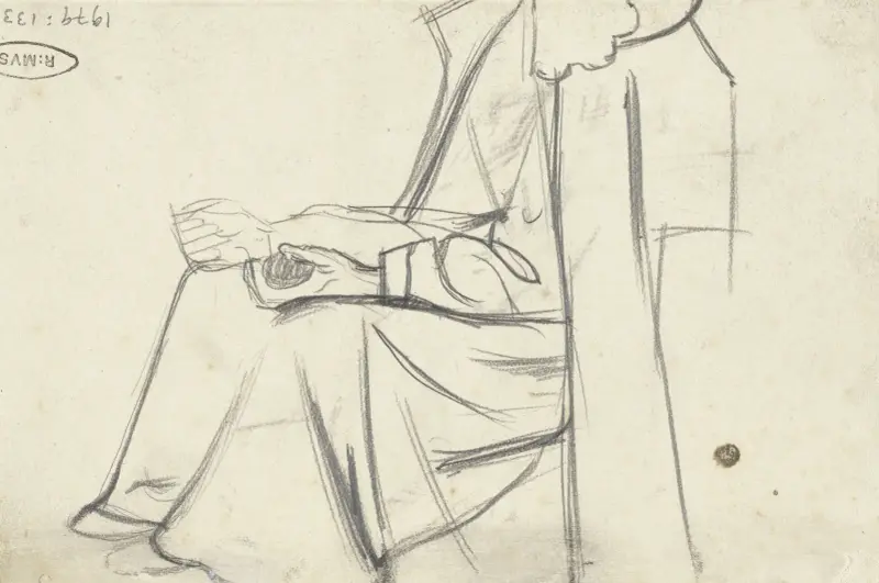 Sittande figur av Richard Nicolaüs Roland Holst