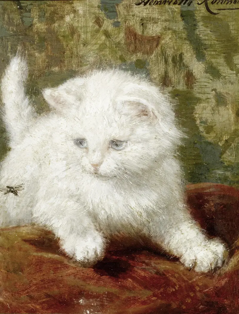 Neugier von Henriëtte Ronner-Knip