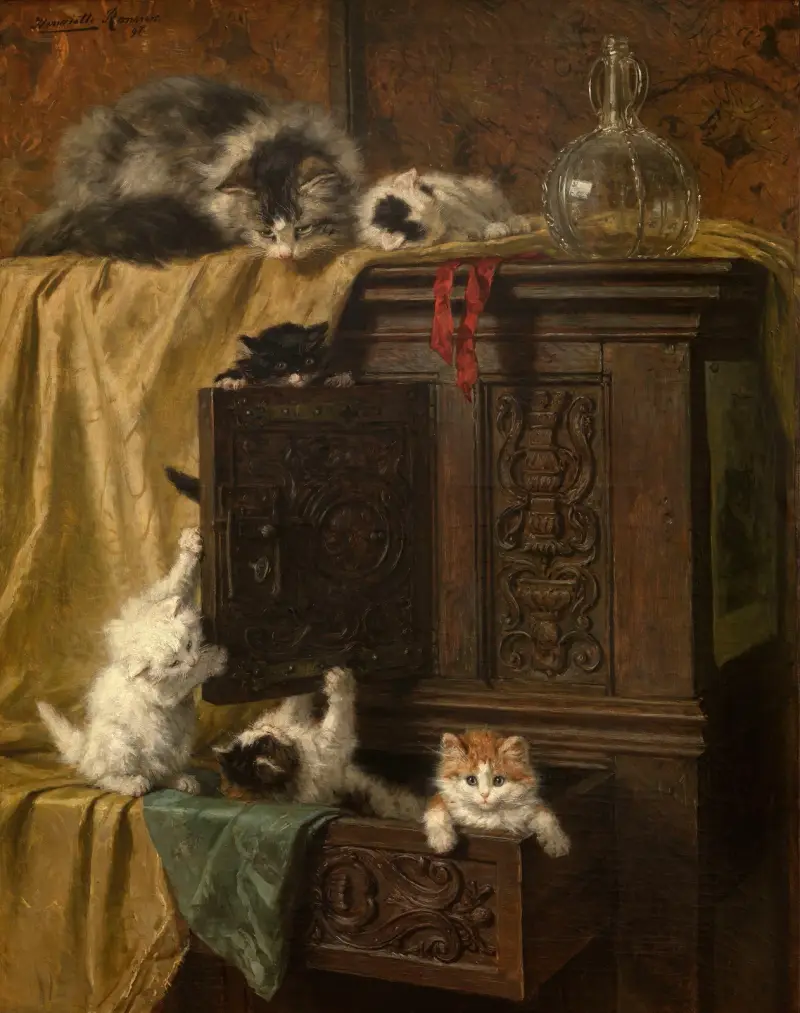 Olydnad, Henriëtte Ronner-Knip