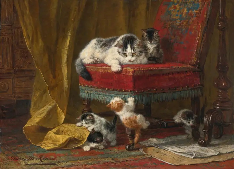 Mutters Stolz – Nr. 1 von Henriëtte Ronner-Knip