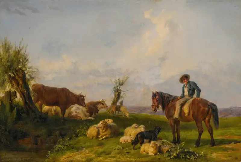 Auf der Wiese von Rosa Bonheur