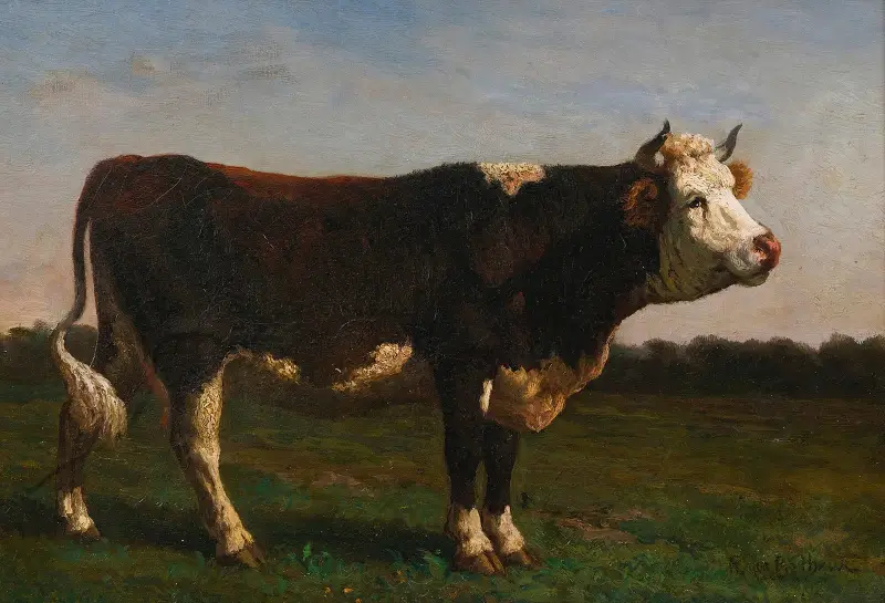 King Of The Herd av Rosa Bonheur