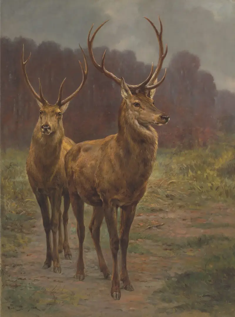 Monarchs Of The Forest av Rosa Bonheur