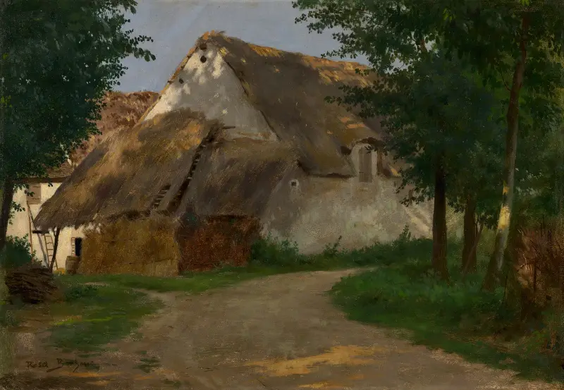 The Farm at the Entrance of the Wood av Rosa Bonheur