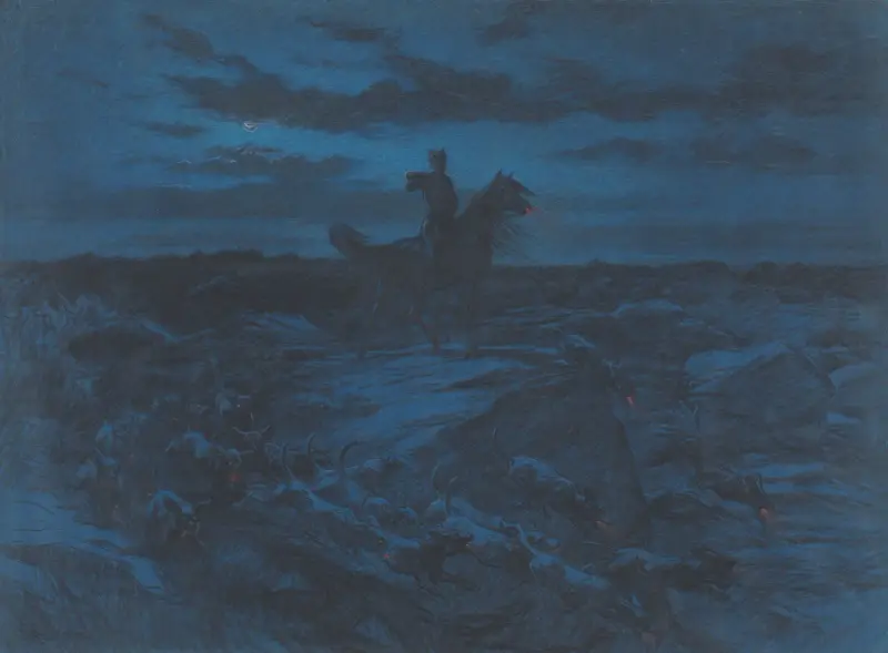 Vargarnas legend av Rosa Bonheur