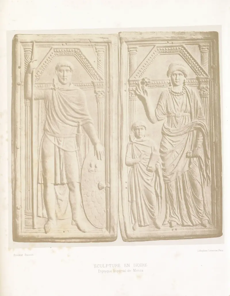 Diptyque Impérial de Monza av Joseph Rose Lemercier