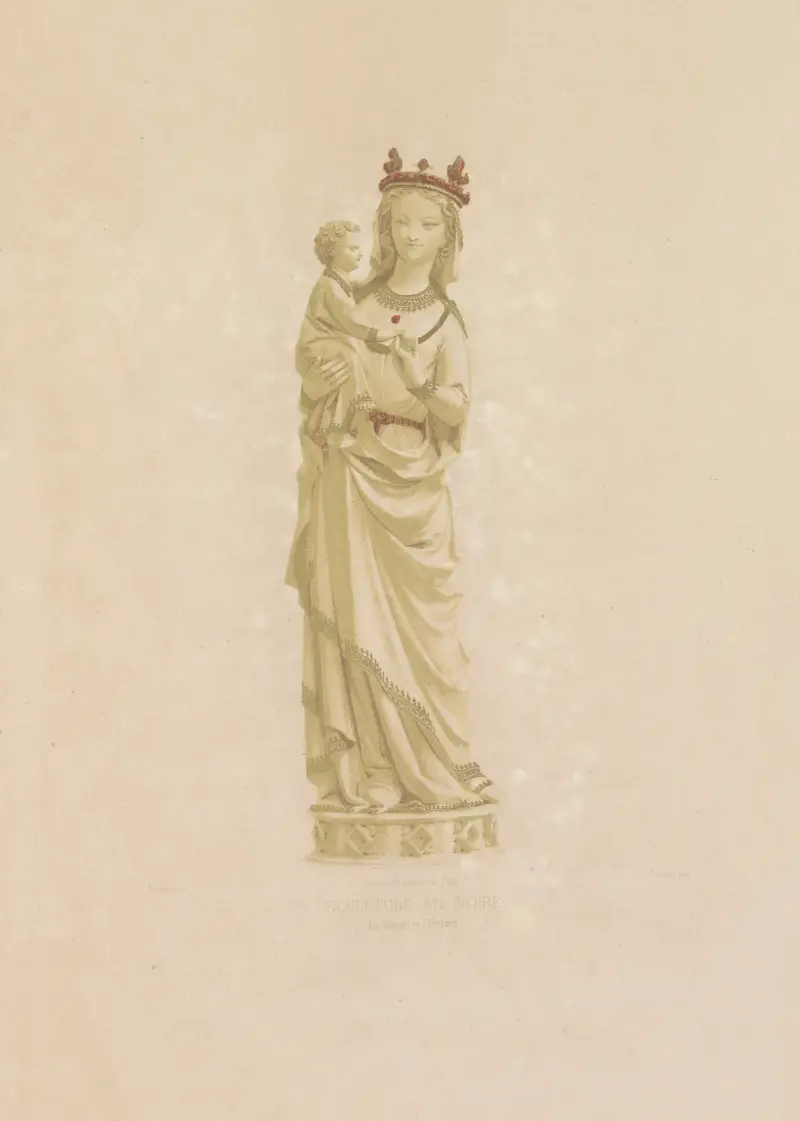 Jungfrun och barnet av Joseph Rose Lemercier