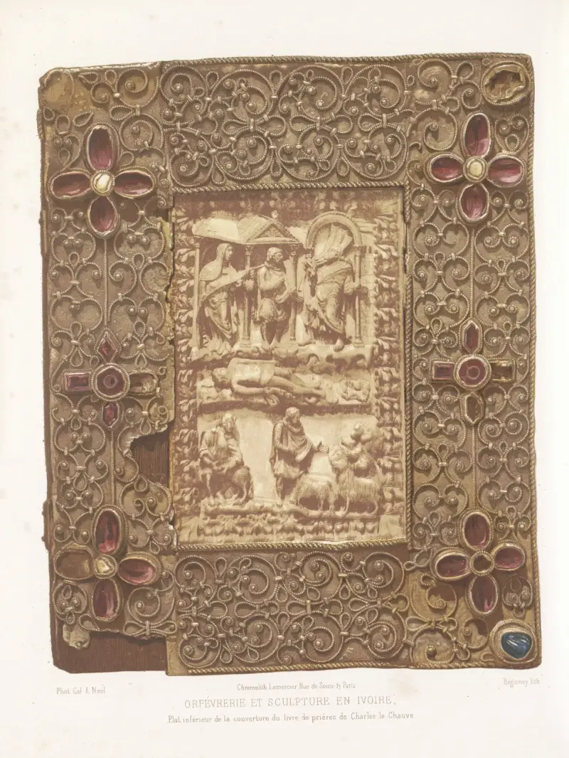 Guldsmide och skulptur i elfenben av Joseph Rose Lemercier