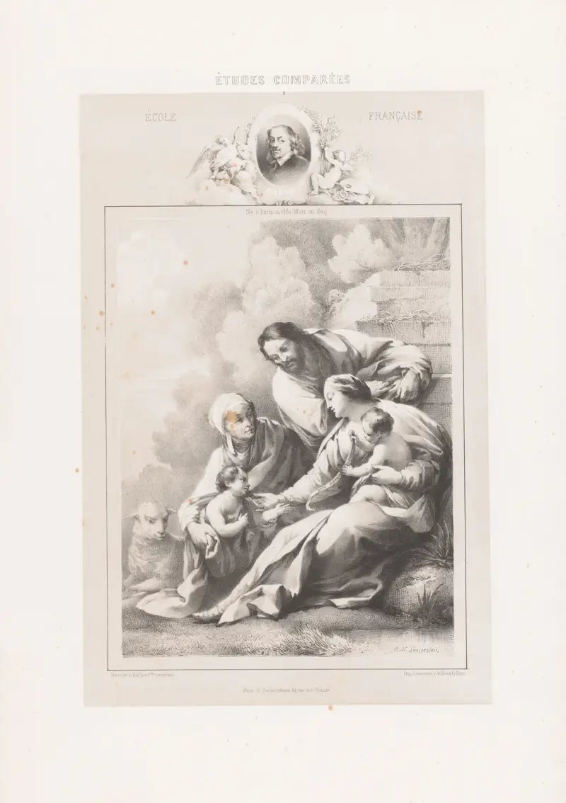 Simon Vouet – École Française av Joseph Rose Lemercier