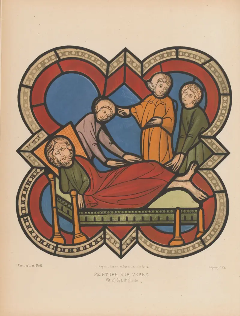 Vitrail du XIIIe Siècle av Joseph Rose Lemercier
