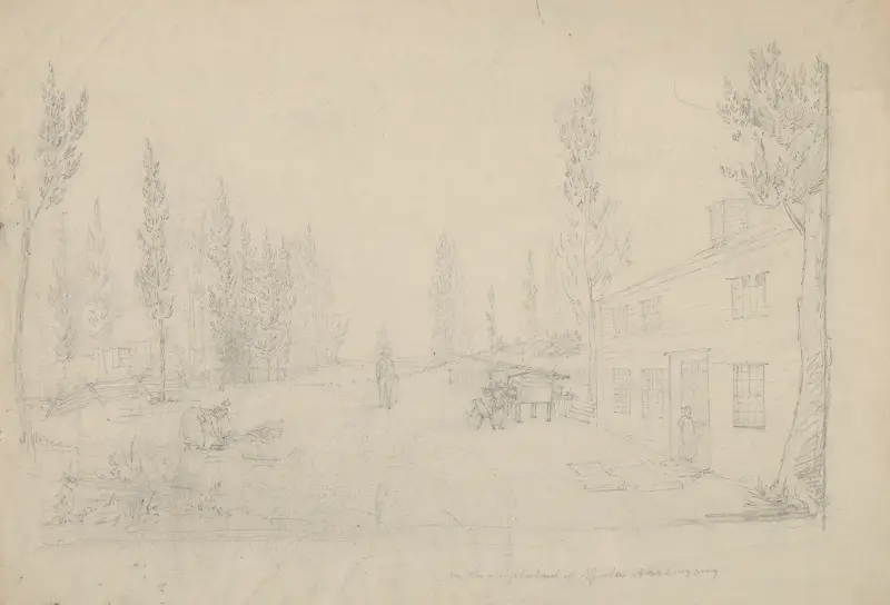 In the neighborhood of Sparta near Sing Sing av John Rubens Smith